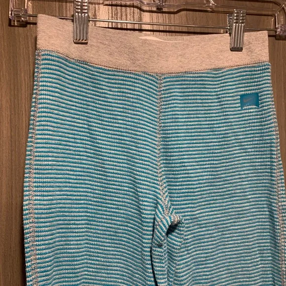 25. Nike Blue Striped Track pants Size Large in Kids, Women's Small - Picture 2 of 8